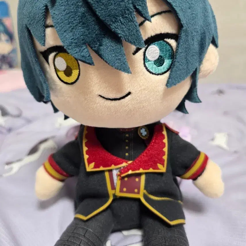 [BUNJANG] Ensemble Stars Mika Kagehira Seated Plush Doll (Original Unit Uniform) / 앙스타 카게히라 미카 앉은 누이 공식 누이 구유닛복