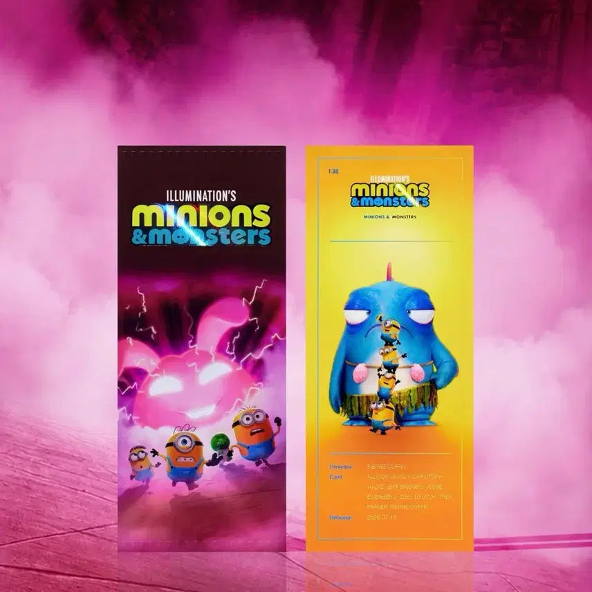 [BUNJANG] Minions &amp; Monsters TTT Badge / 미니언즈앤몬스터즈 TTT