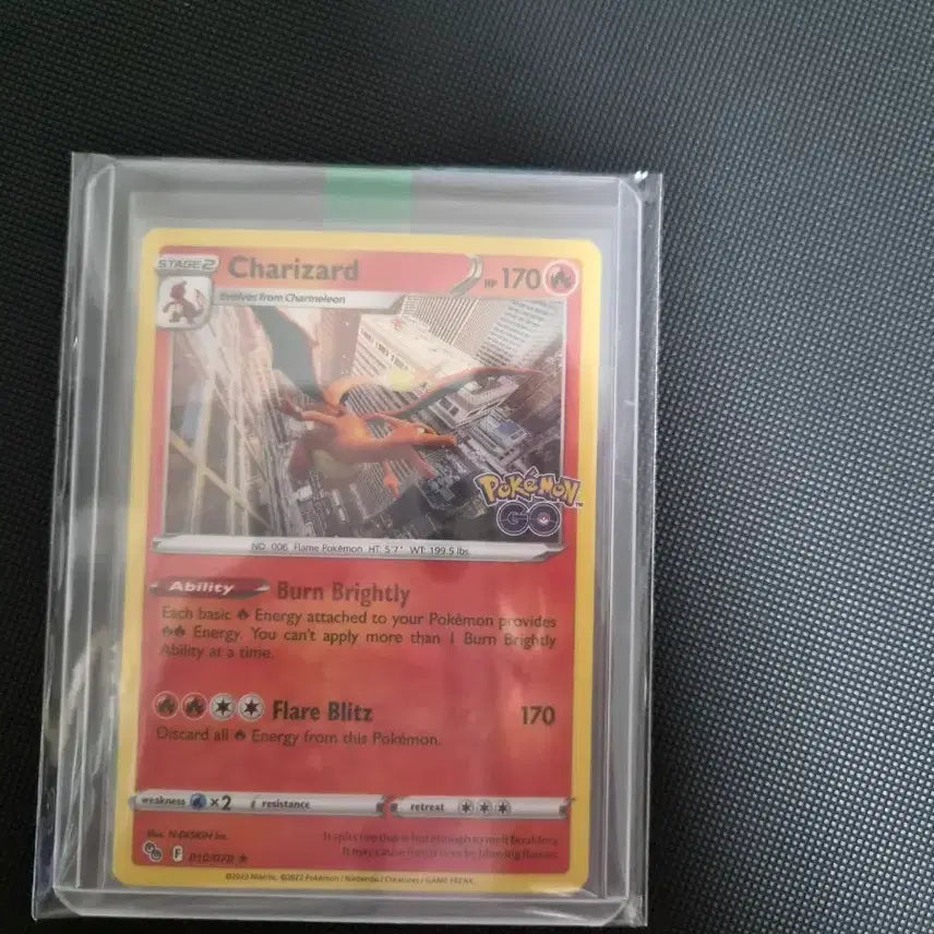 [BUNJANG] Pokemon GO Charizard Holo North American Edition / 포켓몬고 리자몽 홀로 북미판