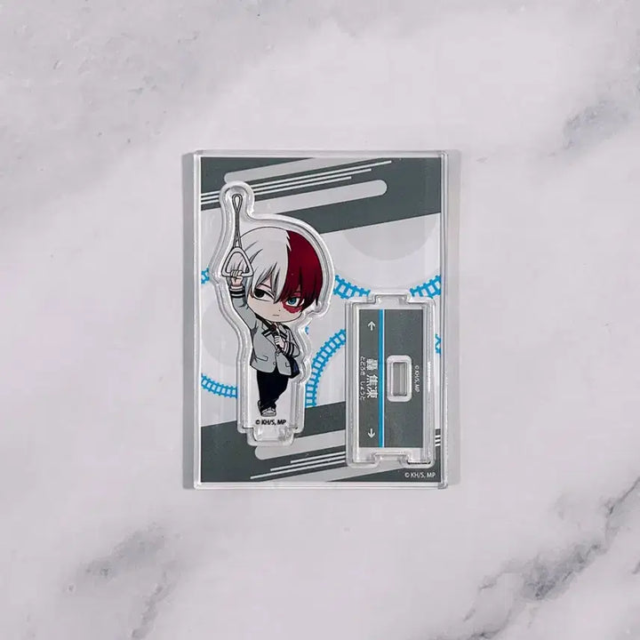 [BUNJANG] My Hero Academia Todoroki Shoto Dokyu Group Mini Acrylic Stand &amp; Bonus Postcard Set / 히로아카 토도로키 쇼토 도큐 미니 아크릴 스탠드 특전엽서 호텔안내 스티커