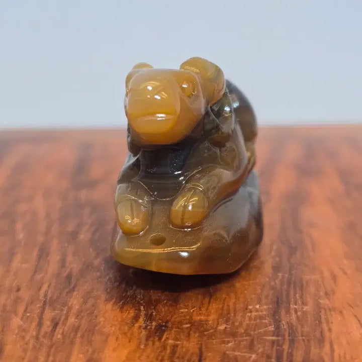 [BUNJANG] Agate Stone Carved Mineral Scholar Rock / 26071636 마노석 양 조각 광물 수석 팝니다