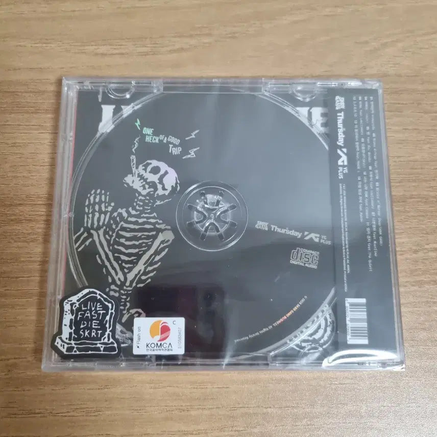 [BUNJANG] Bill Stax Live Fast Die SKRT Signed CD (Sealed) / 미개봉) 빌스택스 LIVE FAST DIE SKRT 사인 CD