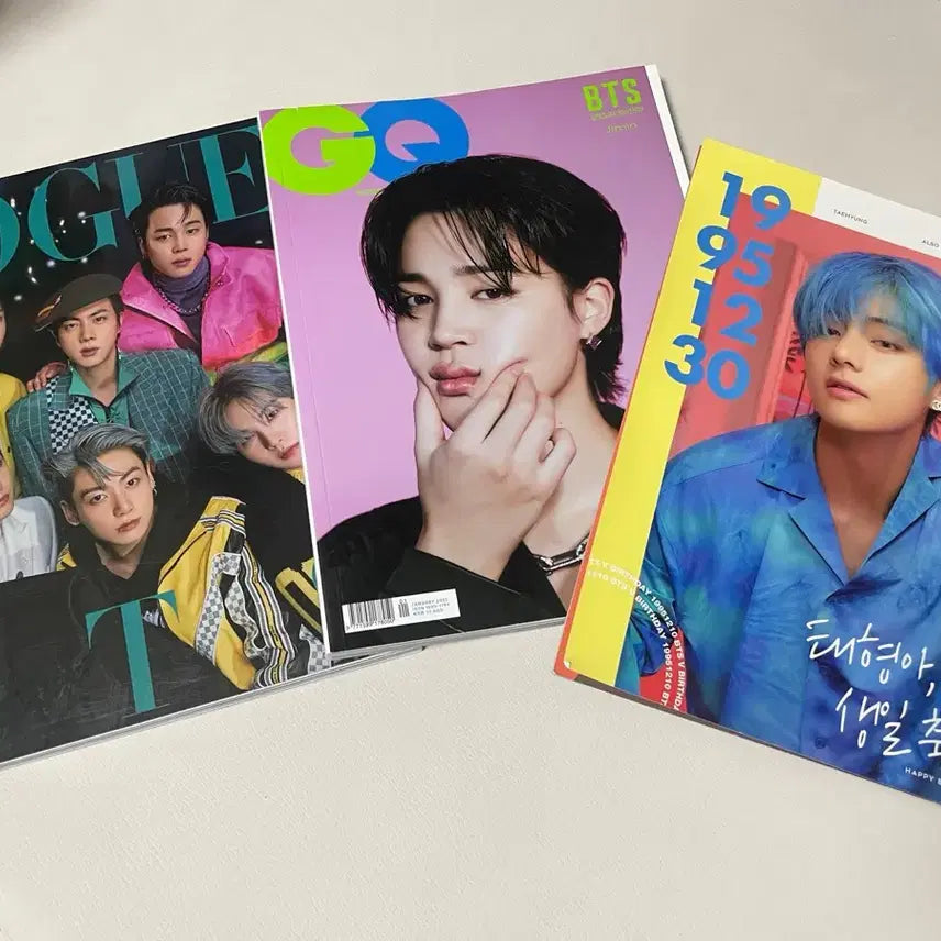 [BUNJANG] GQ, Vogue, Big Issue Limited Edition Magazines Bundle Set / 한정판 잡지 GQ, VOGUE, big issue 일괄