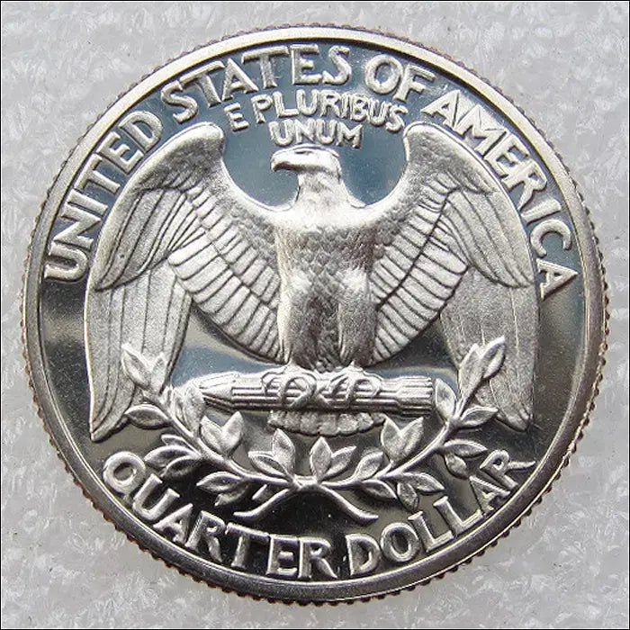 [BUNJANG] 1977 US 25 Cent Uncirculated Proof Coin / 미국 1977년 25센트 무광프루프 (1) [동전]