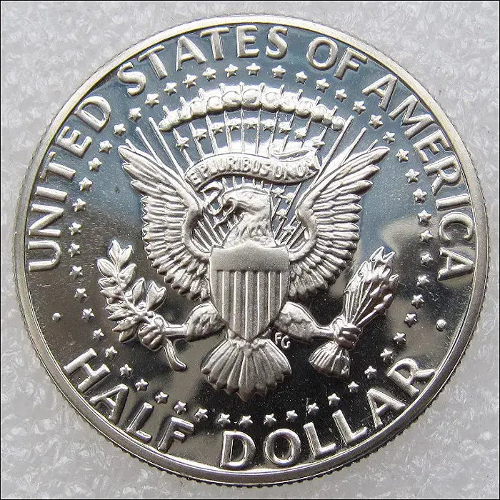 [BUNJANG] 1977 Kennedy Half Dollar Matte Proof Coin / 미국 1977년 케네디 하프달러 무광프루프 (1) [동전]