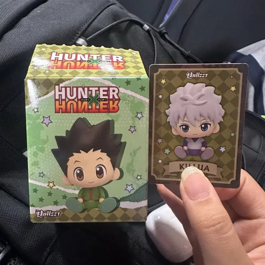 [BUNJANG] Hunter x Hunter Killua Nui Figure (Sitting Pose, Unsealed) / 헌터헌터 키르아 눌셋 앉은 누이 피규어 미개봉
