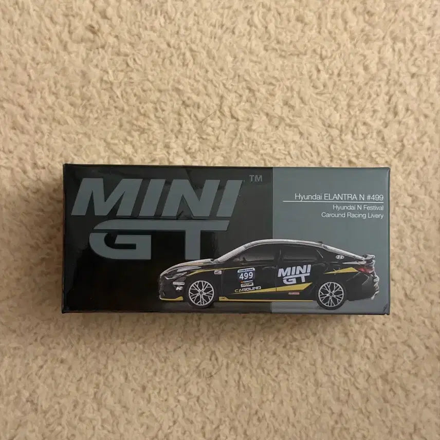 [BUNJANG] Mini GT Carround Livery Avante N 1:64 Scale Model / 1:64 미니지티 카라운드 리버리 아반떼 N
