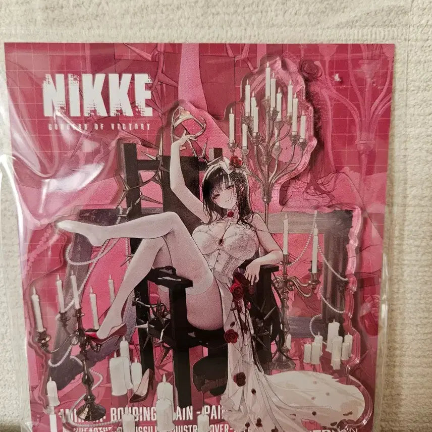 [BUNJANG] Goddess of Victory: NIKKE Mihara Bonding Chain Pain Eater Acrylic Stand (New) / 새상품)승리의여신 니케 미하라 본딩체인 페인이터 아크릴 스탠드 일본정품