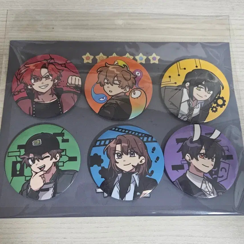 [BUNJANG] Mystery Investigation Squad Can Badge Bundle Set / 미수반 캔뱃지