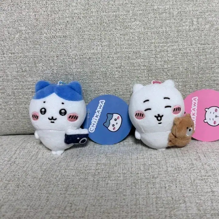 [BUNJANG] Chiikawa Hachware Authentic Stress Ball Keychain Plush / 정품 치이카와 하치와레 스트레스볼 키링인형
