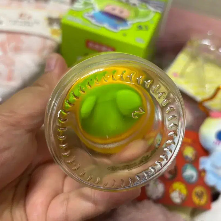 [BUNJANG] Tamagotchi Kuchipatchi Glass Bottle / 다마고치 주댕치 쿠치파치 유리병