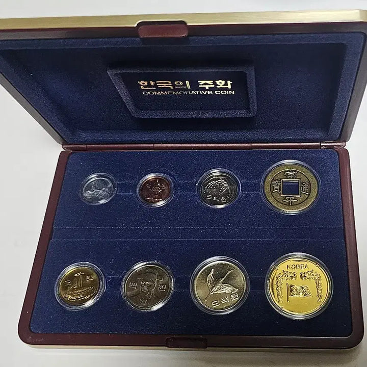 [BUNJANG] Korean Commemorative Coin Set / 한국의 주화 기념 주화 세트