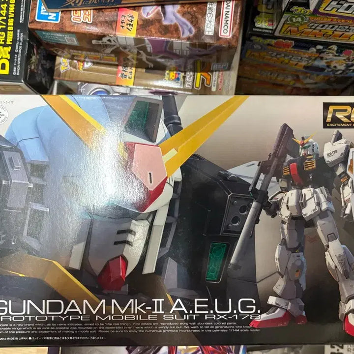 [BUNJANG] Bandai HGUC Gundam Mk-II AEUG Model Kit (Sealed) / Rg 건담 마크2 에우고 미개봉 건프라