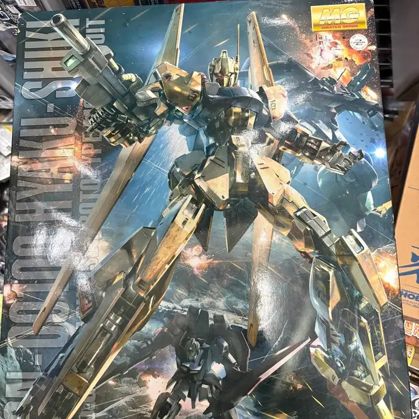 [BUNJANG] MG 1/100 Hyaku Shiki 2.0 Gundam Plastic Model Kit (Sealed) / Mg 백식 2.0 건담 프라모델 미개봉