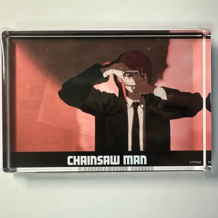 [BUNJANG] Chainsaw Man Makima Opening Acrylic Block / 체인소맨 아트 전시회 마키마 오프닝 아크릴 블럭