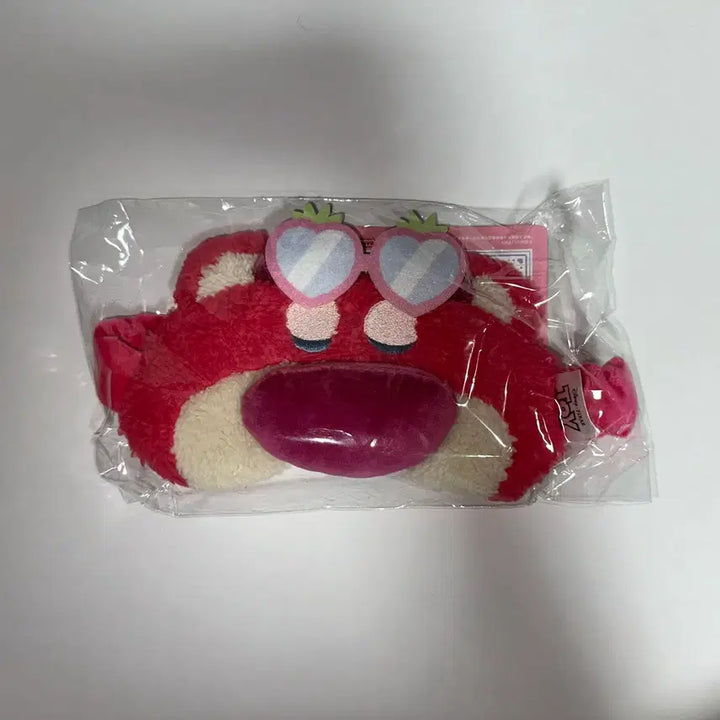 [BUNJANG] Disney Pixar Toy Story Lotso Bear Strawberry Sunglasses Sleep Mask / 토이스토리 랏소 베어 딸기 선글라스 수면안대