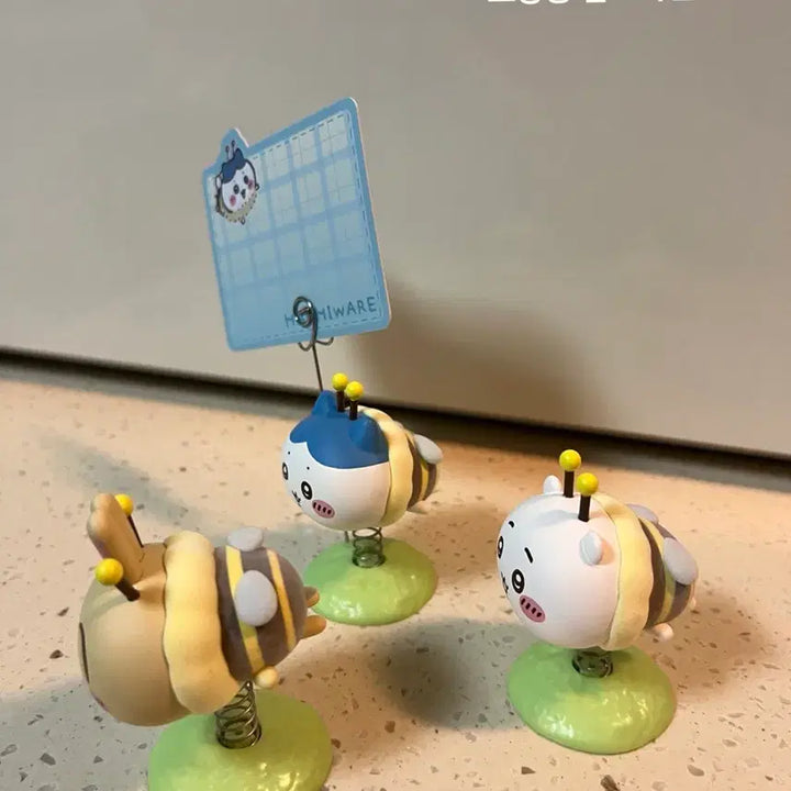 [BUNJANG] Chiikawa Honeybee Memo Holder Figure / 꿀벌 치이카와 메모홀더 피규어