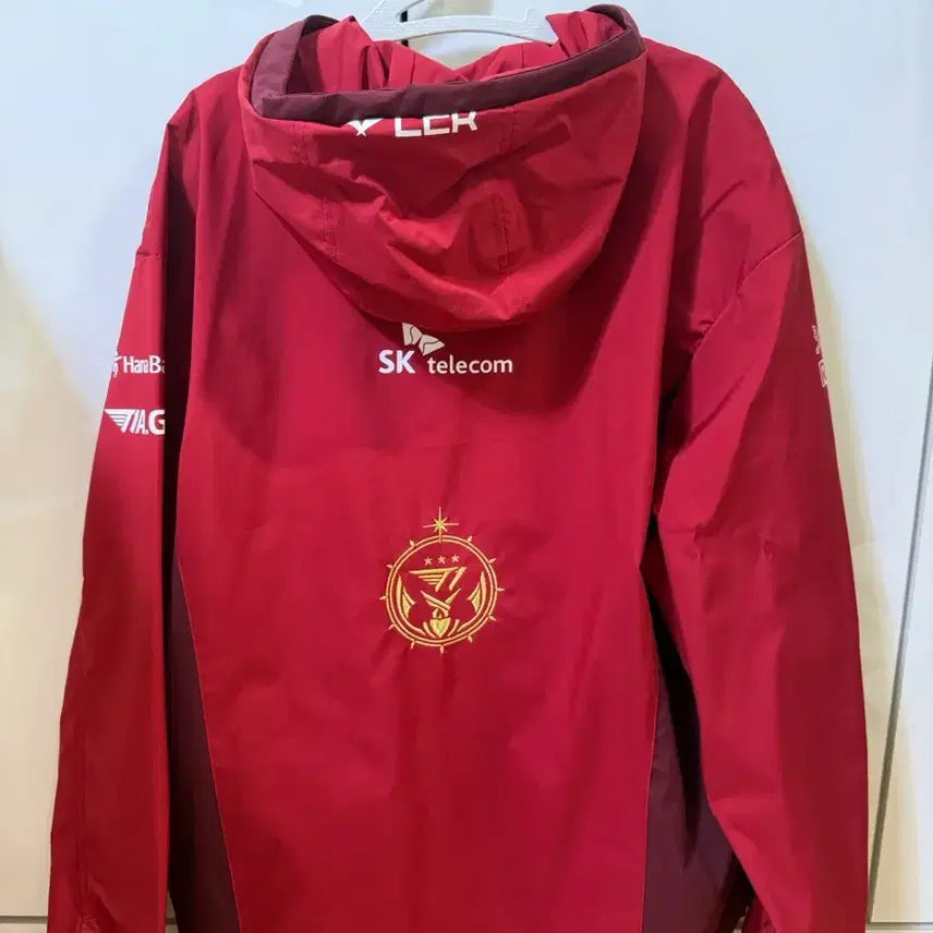 [BUNJANG] T1 2023 Worlds Uniform Jacket L Size / 2023 T1 티원 월즈 유니폼 자켓 노마킹 L사이즈