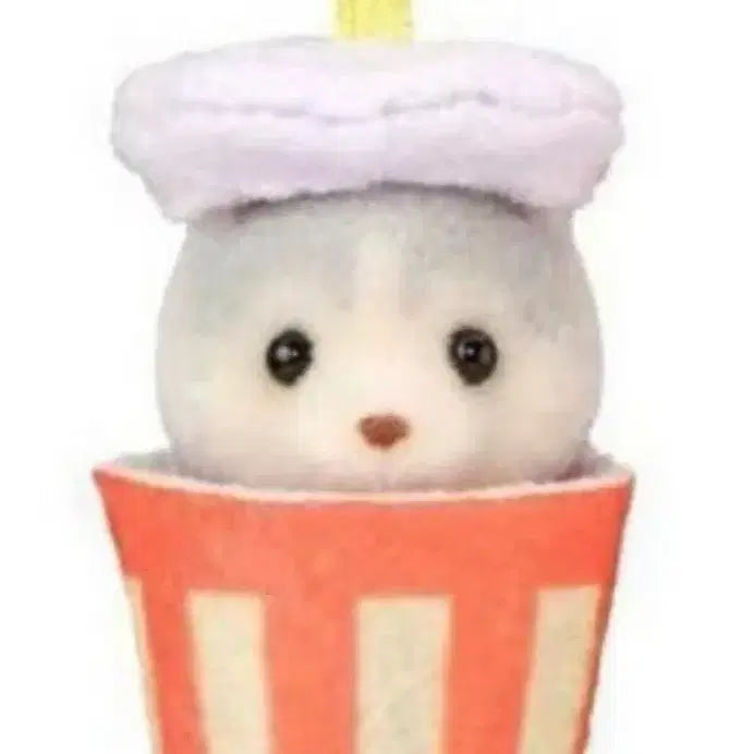 [BUNJANG] Sylvanian Families Hamburger Cola Husky Set / 실바니안패밀리 햄버거 콜라허스키