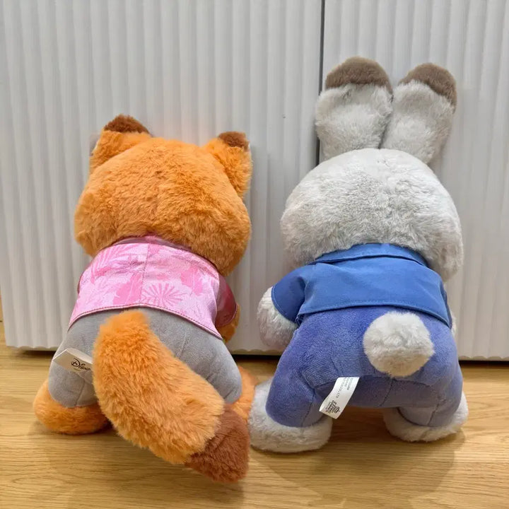 [BUNJANG] Zootopia Nick Wilde &amp; Judy Hopps Medium Dolls with Photo Frame Bundle Set / 주토피아 닉 주디 포토프레임 중형 인형 일괄