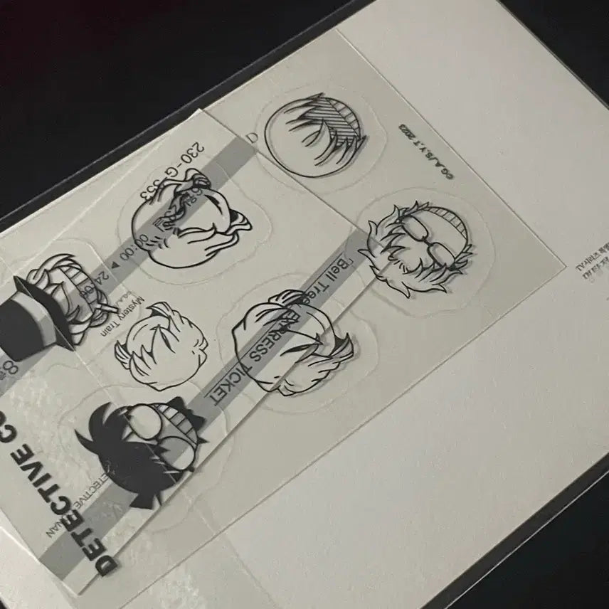 [BUNJANG] Detective Conan Ai Haibara Black Iron Mystery Train Exclusive Goods Set / 명탐정코난 하이바라아이 흑철의 미스터리트레인 특전