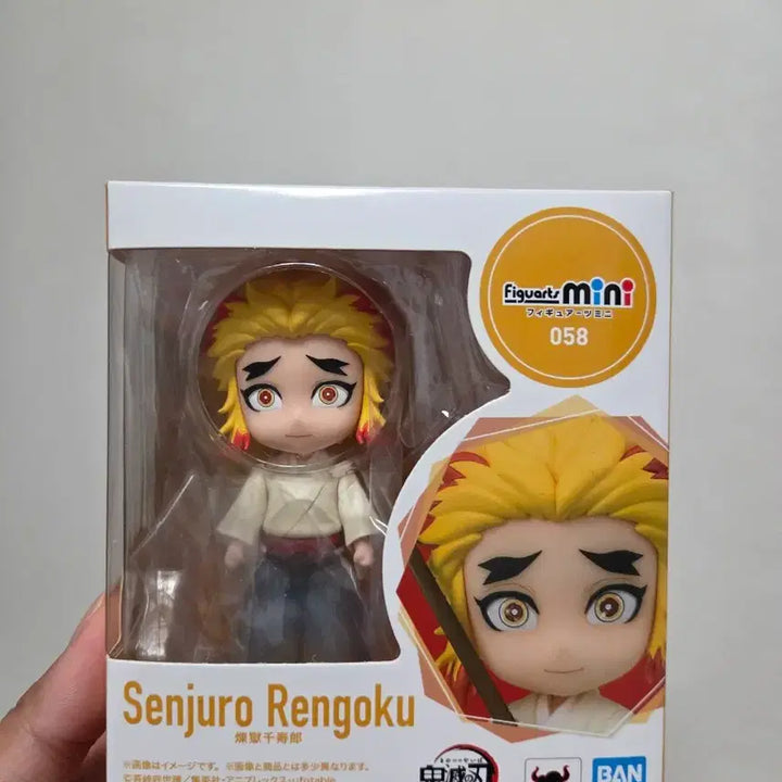 [BUNJANG] Kimetsu no Yaiba Kyojuro Rengoku 058 Nendoroid Mini Figure / 귀멸의 칼날 렌고쿠 센쥬로 058 미니 넨도로이드