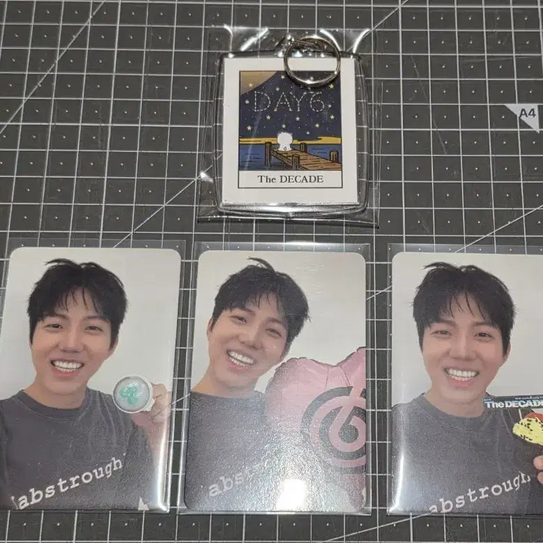 [BUNJANG] DAY6 Dowoon The DECADE Finale Photocard &amp; Confetti Keychain Bundle Set / DAY6 도운 The DECADE 피날레 입장 포카 &amp; 컨페티 키링