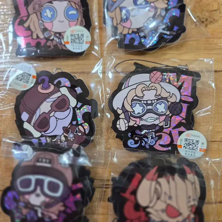 [BUNJANG] Identity V Call of the Abyss IV Artbook Set with Badges, Rubber Straps, and Stickers / 제5인격 심연의 부름 4 아트북 뱃지 러버스트랩 스티커 6종 일괄