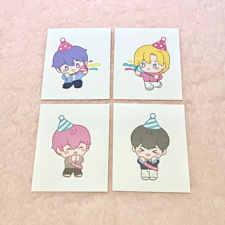 [BUNJANG] PLAVE Pli Birthday Sticker Lucky Draw Bundle Set / 플레이브 플리 생일 스티커 십카페 럭드 일괄