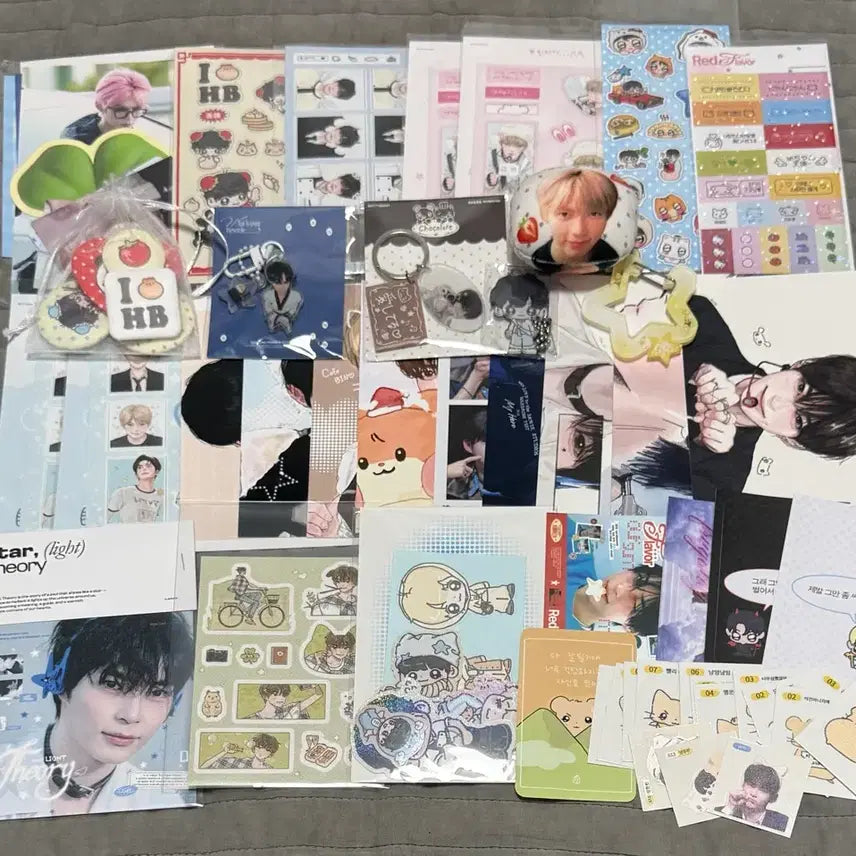 [BUNJANG] ZEROBASEONE Sung Hanbin Unofficial Goods Bundle Set / 제베원 성한빈 생카 굿즈 비공굿 일괄 양도 판매
