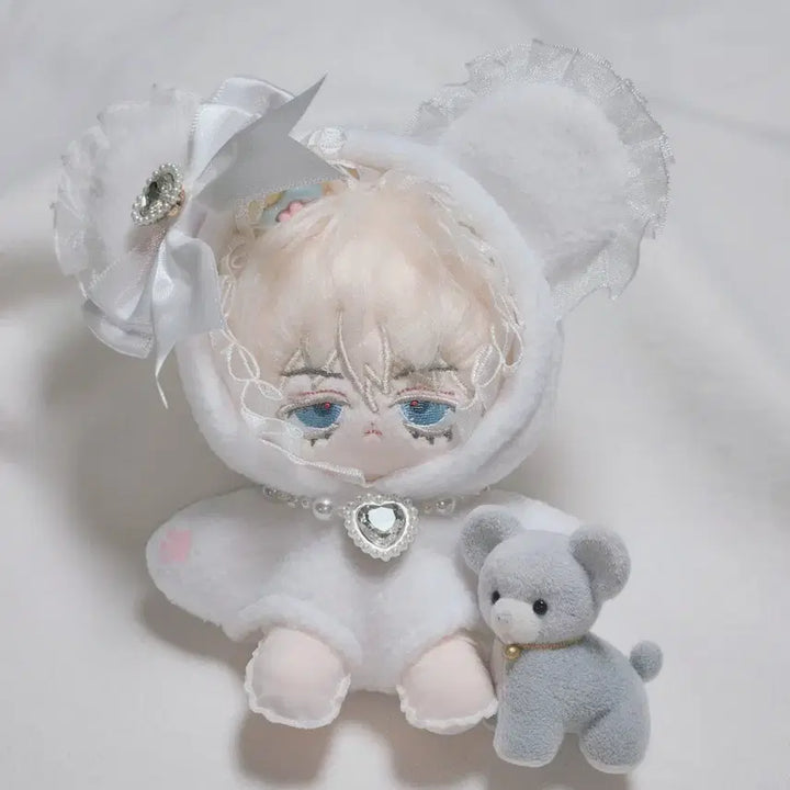 [BUNJANG] 10cm Doll Clothes with Necklace / 10cm 솜인형옷 판매