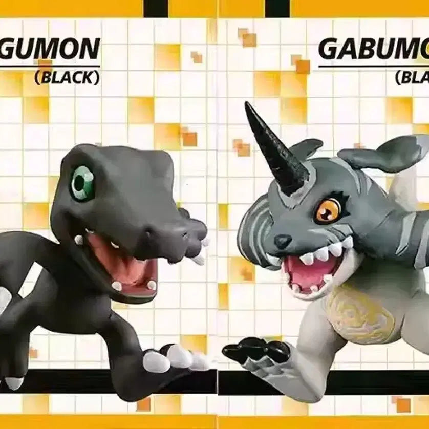 [BUNJANG] Megahouse GEM Digimon Adventure Digicolle! Limited Edition Black Agumon &amp; Gabumon (Patamon) Figure Set / (미개봉/새상품) 메가하우스 gem 디지몬 어드벤처 디지코레! 한정판 블랙 아구몬&amp;가부몬(파피몬) 피규어 판매