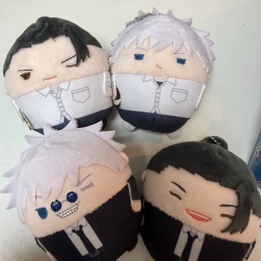 [BUNJANG] Jujutsu Kaisen Gojo Gento Toji Fuwa Fuwa Bundle Set / 8/18까지판매)) (뒤에사진더있음)주술회전 고죠 게토 토우지 후와 일괄 판매