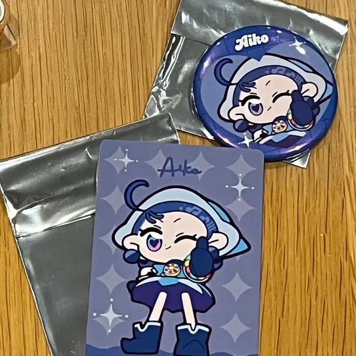 [BUNJANG] Ojamajo Doremi AiKo Random Badge &amp; Random Card / 오자마녀 꼬마마법사 도레미뇽 아이코 랜덤 뱃지&amp; 랜덤 카드