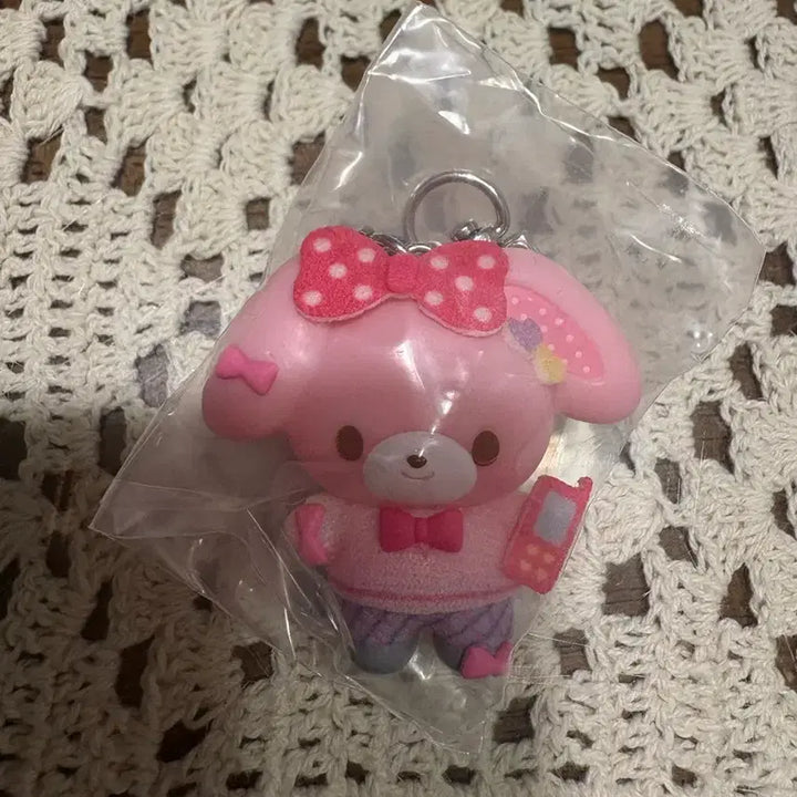 [BUNJANG] Sanrio Bonbon Ribbon Chibi Tomo Uniform Doll Keychain / 산리오 봉봉리본 치비토모 교복