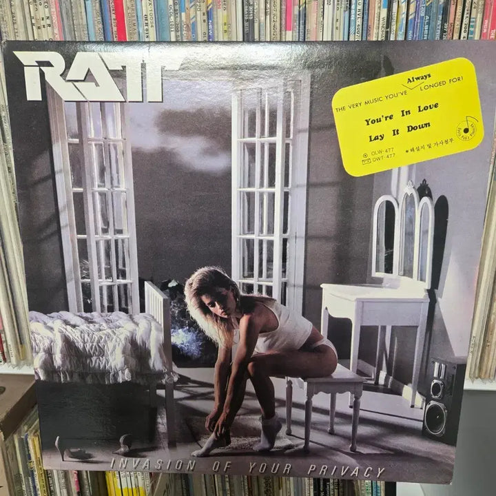 [BUNJANG] RATT Invasion of Your Privacy LP (1985) - Mint Condition / RATT 래트 LP판 민트급