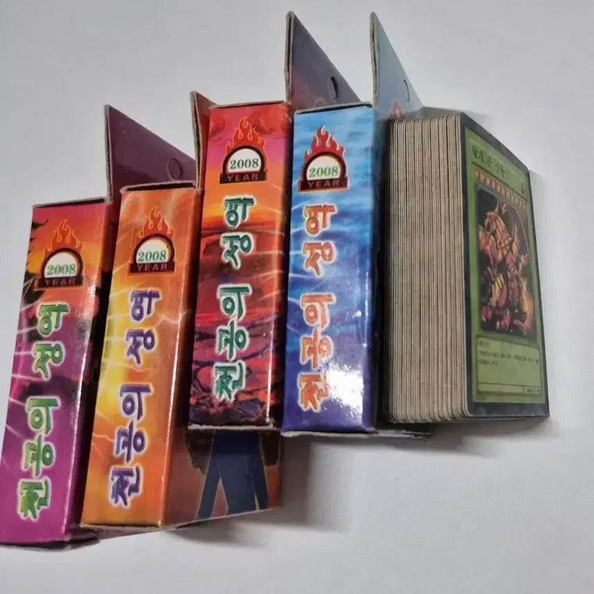 [BUNJANG] Yu-Gi-Oh! Pirate Edition Mini Card Bundle Set / 4개일괄)유희왕 해적판 미니카드