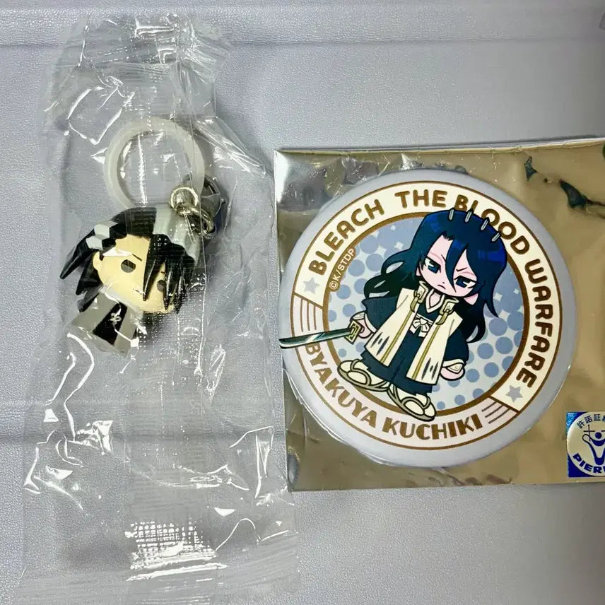 [BUNJANG] Bleach Kuchiki Byakuya Mojirushi Badge Set (Sealed) / 블리치 쿠치키 뱌쿠야 메지루시 뱃지 미개봉 새상품 일괄