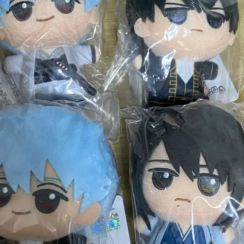 [BUNJANG] Gintama Chibi Plush Bundle Set / 운포)은혼 치비구루미 백야차긴토키 진선조긴토키 히지카타 카츠라