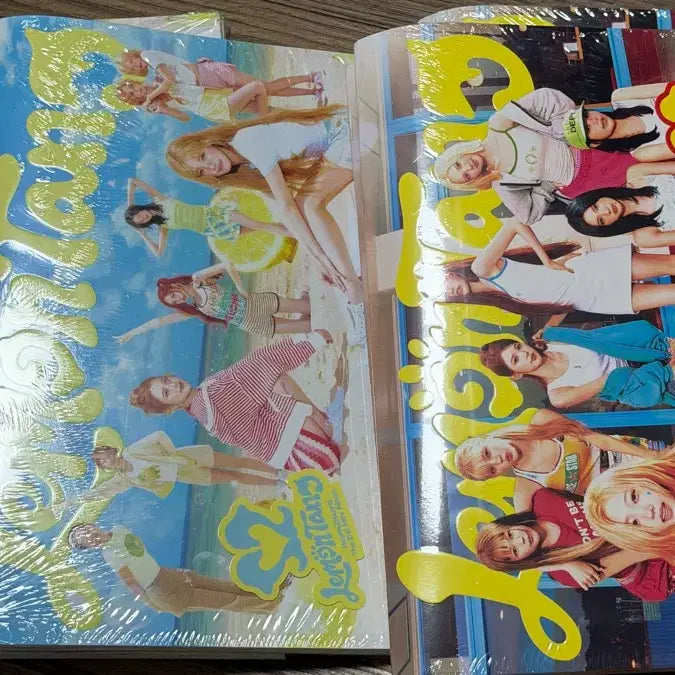 [BUNJANG] Haute to Heart Lemon Tinge Unsealed Photobook Album Set / **2장** 하츠투하츠 레몬탱 미개봉 포토북 앨범 양도