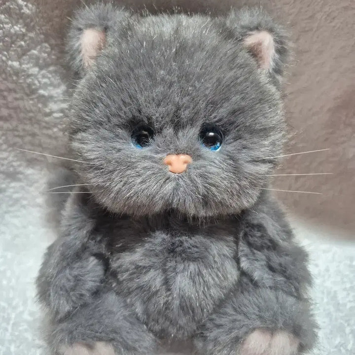 [BUNJANG] Teddytails Grey Cat Plush (20cm) / (새상품)테디테일즈 회색고양이 s사이즈 20cm