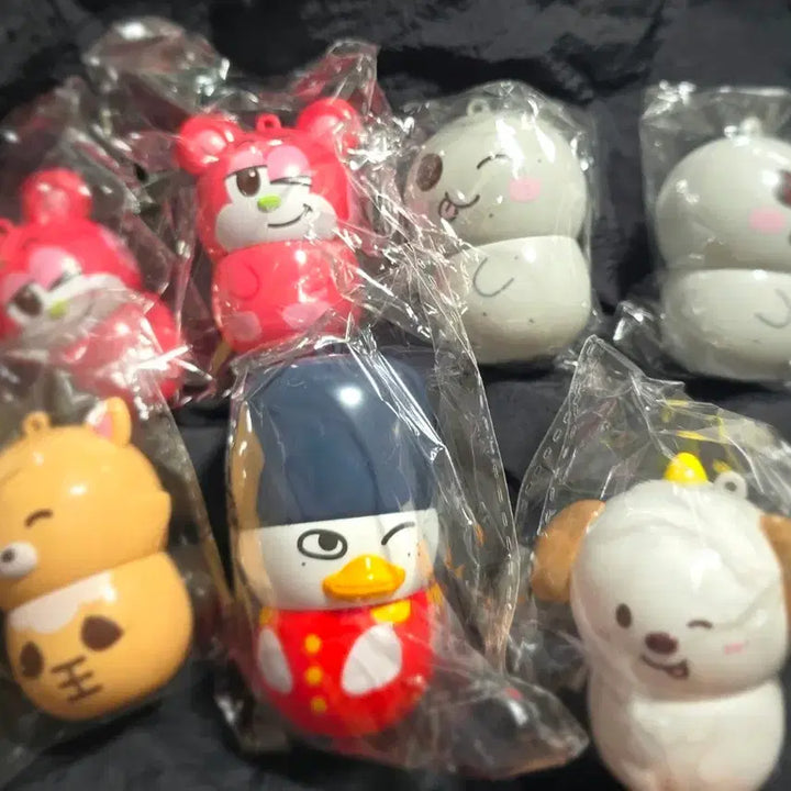 [BUNJANG] RIIZE RIIZIE CU Bottle Candy Plush Set / 라이즈 리라즈 cu 보틀캔디 : 리즈코 송용돌이 우락밤 똘병이 멍룡이