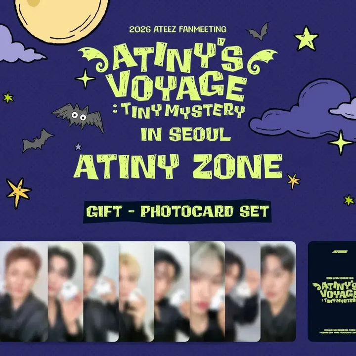 [BUNJANG] Ateez Atiny Zone Photocard Set / 에이티즈 팬미팅 에이티니존 포카 ateez atiny zone pc