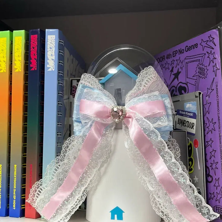 [BUNJANG] Lace Lightstick Ribbon / 레이스 응원봉 리본