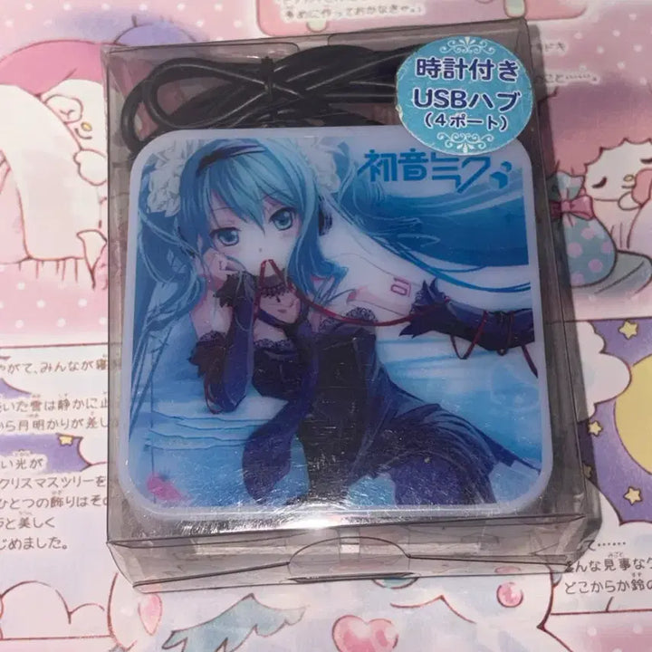 [BUNJANG] Hatsune Miku Classic Digital Clock / 하츠네 미쿠 고전 디지털 시계 갸루 방꾸 미소녀