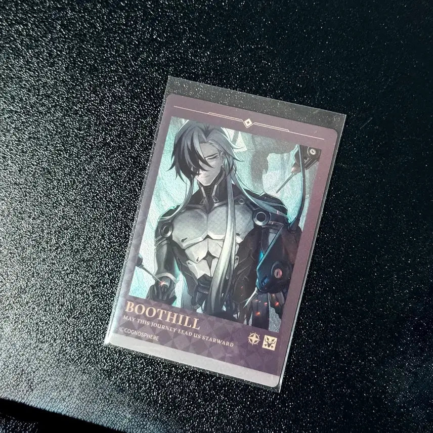 [BUNJANG] Honkai Star Rail Boothill Sushirow Collaboration Metallic Card / 붕괴 스타레일 부트힐 메탈릭 카드 특전 스시로 콜라보
