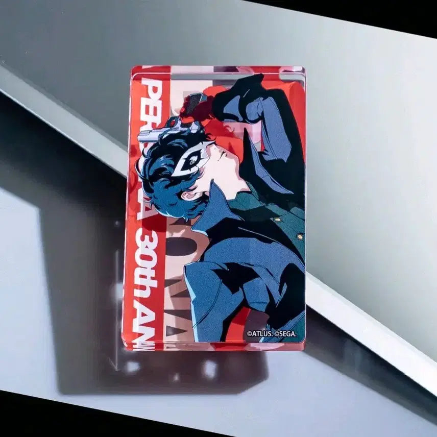 [BUNJANG] Persona 30th Anniversary Acrylic Block - Persona 5 Joker (Ren Amamiya) / 페르소나 30주년 아크릴블록 페르소나5 조커 아마미야렌