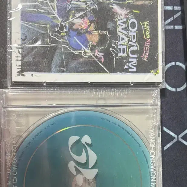 [BUNJANG] Slow Mo Opium War Goods T-shirt Sealed CD / 슬로모 opium war 미개봉 cd 굿즈 티셔츠 미개봉