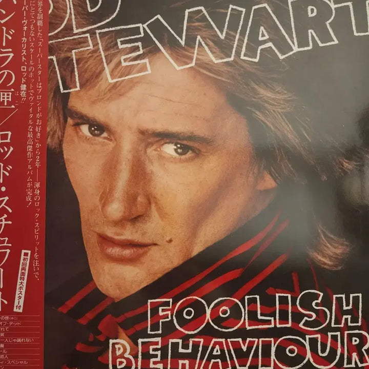 [BUNJANG] Rod Stewart Foolish Behaviour LP (Japan 1980 Warner-Pioneer Pressing) / 로드 스튜어트 Rod Stewart  Foolish Behaviour Lp