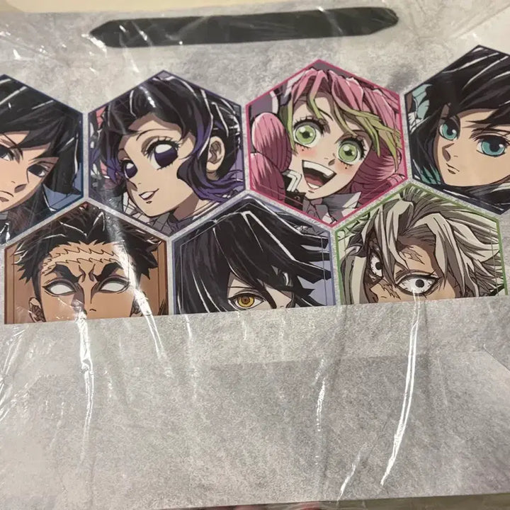 [BUNJANG] Demon Slayer: Kimetsu no Yaiba C105 Shopping Bag - Giyu, Sanemi, Shinobu, Gyomei, Muichiro, Mitsuri, Iguro / 귀멸의칼날 c105 쇼핑백 기유 사네미 시노부 교메이 무이치로 미츠리 이구로